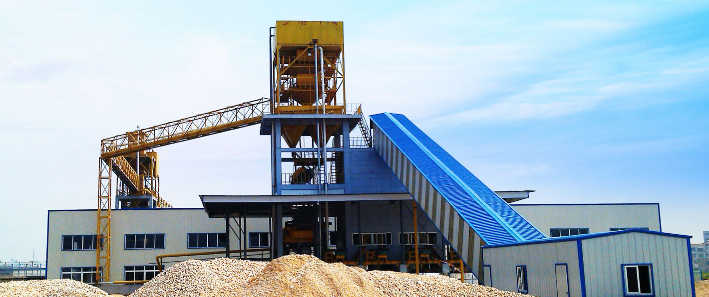 Silica (quartz) sand wet production line